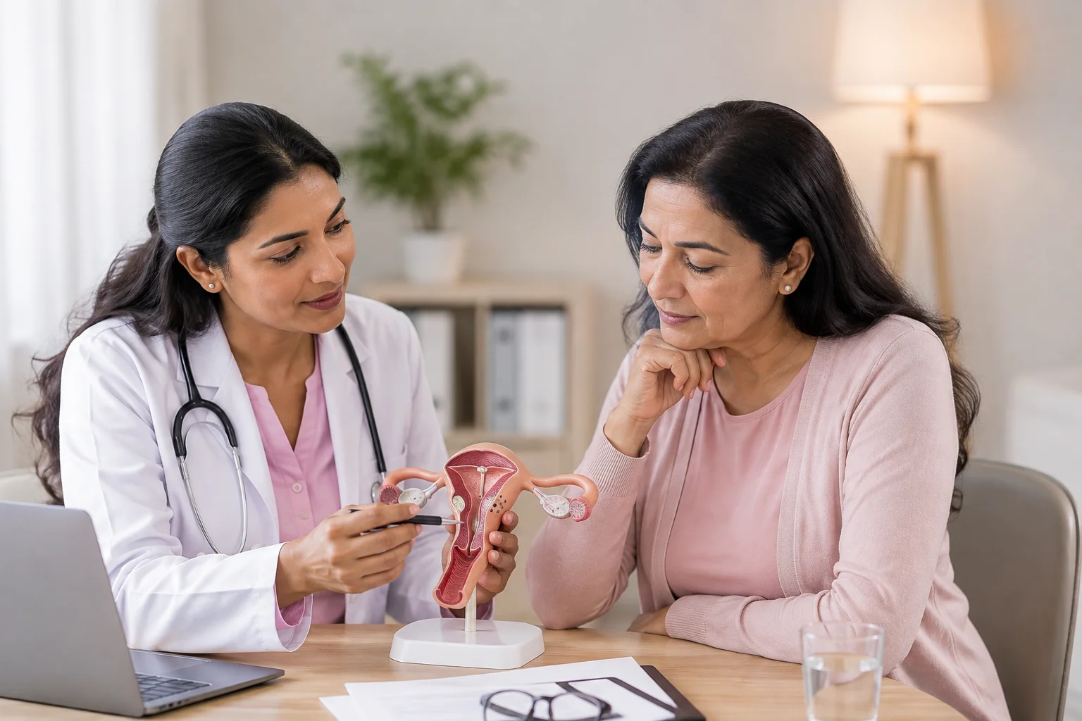 Menopause care consultation