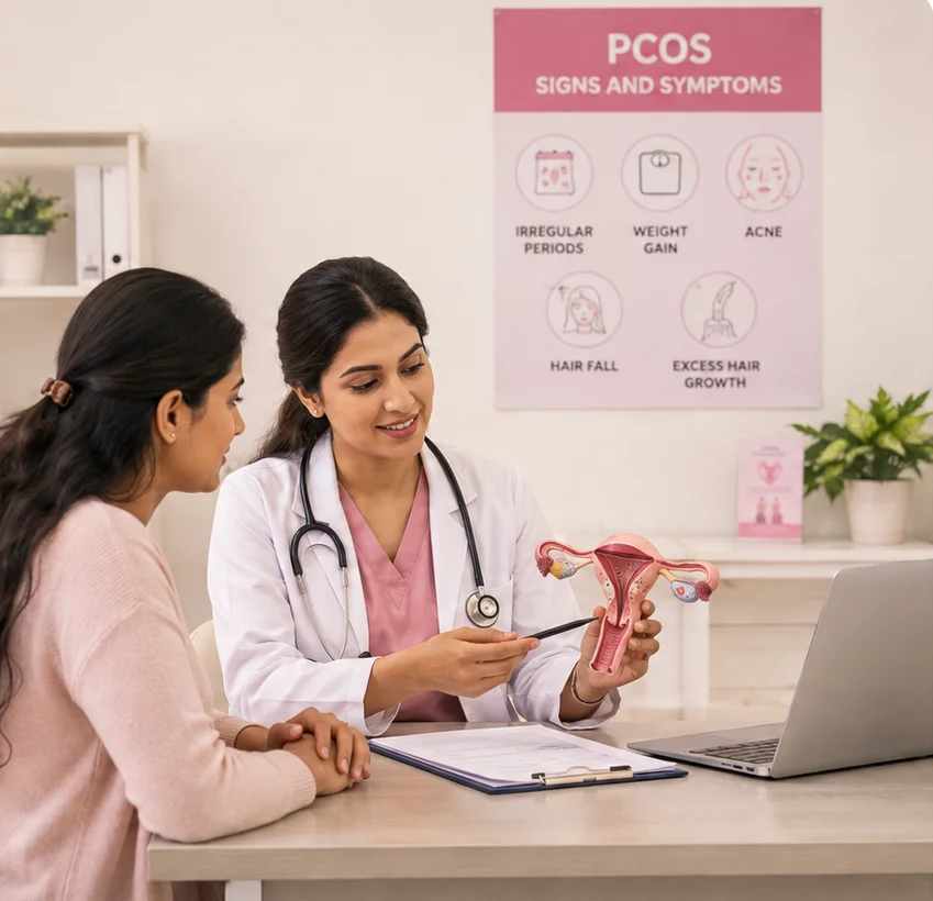 PCOS and hormonal care consultation